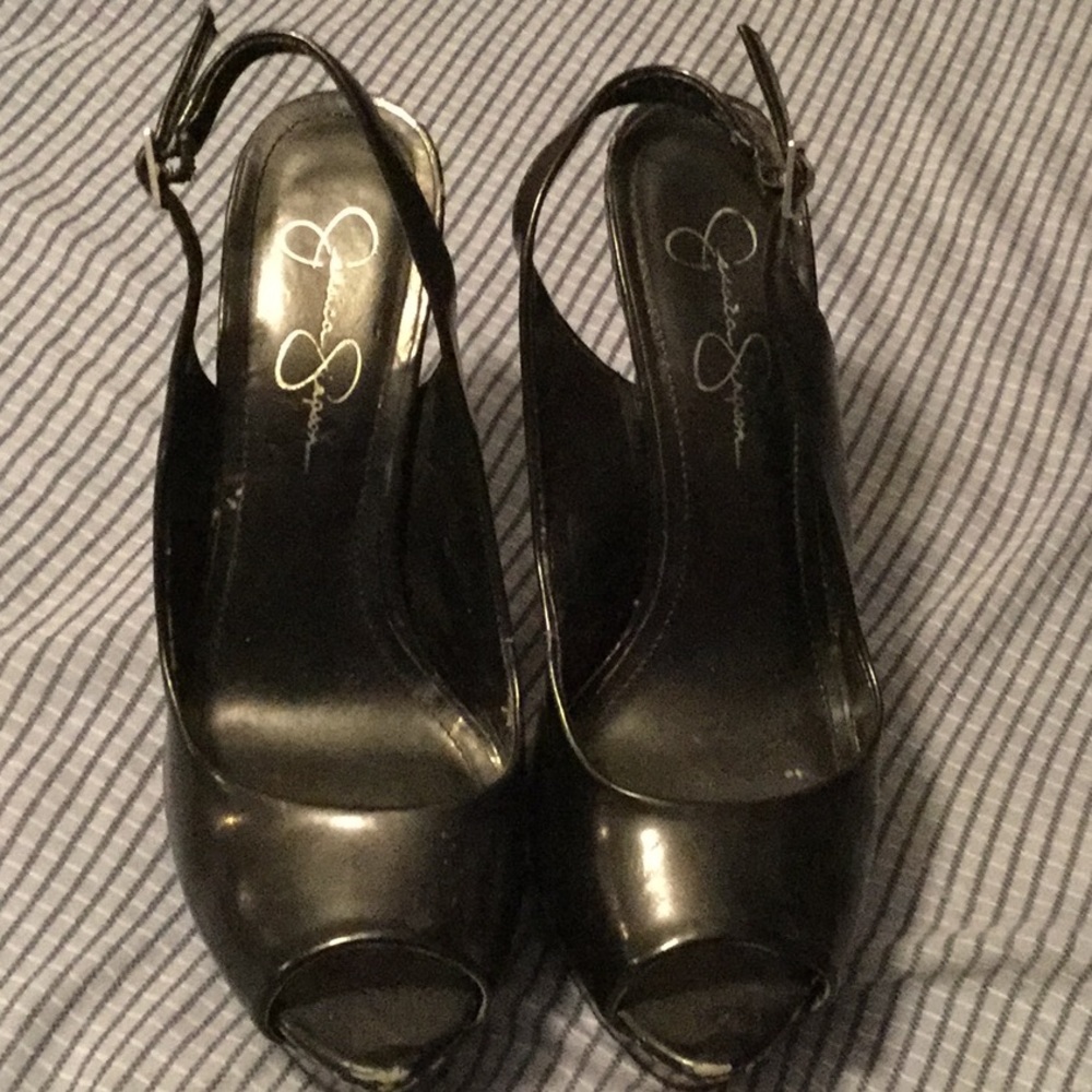 Black heels